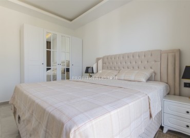 Готовая к проживанию, квартира 2+1, 78,5м², с видом на море и горы в новой резиденции премиум класса в Оба, Алания ID-18800 фото-11