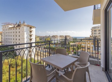 Готовая к проживанию, квартира 2+1, 78,5м², с видом на море и горы в новой резиденции премиум класса в Оба, Алания ID-18800 фото-12