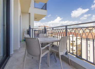 Готовая к проживанию, квартира 2+1, 78,5м², с видом на море и горы в новой резиденции премиум класса в Оба, Алания ID-18800 фото-13