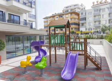 Готовая к проживанию, квартира 2+1, 78,5м², с видом на море и горы в новой резиденции премиум класса в Оба, Алания ID-18800 фото-17