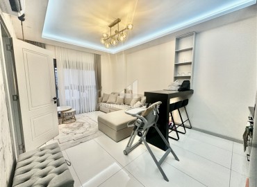 Элегантные двухкомнатные апартаменты, 52м², в новом комплексе с отельной инфраструктурой в районе Оба, Алания. ID-18805 фото-4