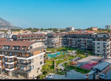 Элегантные двухкомнатные апартаменты, 52м², в новом комплексе с отельной инфраструктурой в районе Оба, Алания. ID-18805 фото-9