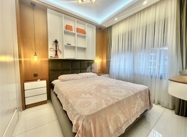 Элегантные двухкомнатные апартаменты, 52м², в новом комплексе с отельной инфраструктурой в районе Оба, Алания. ID-18805 фото-10