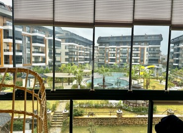 Элегантные двухкомнатные апартаменты, 52м², в новом комплексе с отельной инфраструктурой в районе Оба, Алания. ID-18805 фото-13