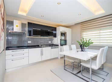 Фешенебельный видовой садовый дуплекс 2+1, 130м², в уютном комплексе на первой береговой линии в Кестеле, Алания ID-18807 фото-3