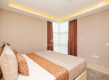 Фешенебельный видовой садовый дуплекс 2+1, 130м², в уютном комплексе на первой береговой линии в Кестеле, Алания ID-18807 фото-14