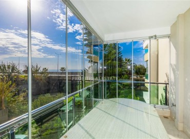 Фешенебельный видовой садовый дуплекс 2+1, 130м², в уютном комплексе на первой береговой линии в Кестеле, Алания ID-18807 фото-18