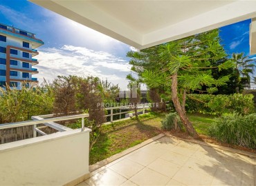 Фешенебельный видовой садовый дуплекс 2+1, 130м², в уютном комплексе на первой береговой линии в Кестеле, Алания ID-18807 фото-20