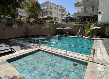 Квартира с одной спальней, 45м², в уютном комплексе с зимним бассейном, в центре Алании, в 250м от пляжа Кейкубат ID-18808 фото-9