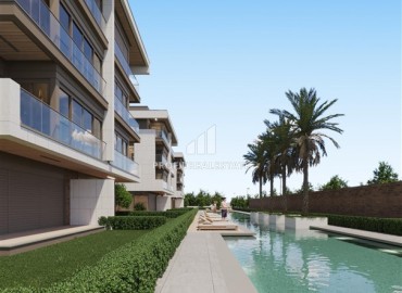 Резиденция с бассейном и крытой парковкой в Анталии, Коньяалты: квартиры 2+1 и 3+1, 103-164м² с рассрочкой от застройщика ID-18813 фото-3