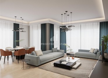 Резиденция с бассейном и крытой парковкой в Анталии, Коньяалты: квартиры 2+1 и 3+1, 103-164м² с рассрочкой от застройщика ID-18813 фото-11