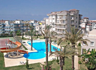 Меблированная квартира 1+1, 85м², с двумя балконами в уютном комплексе тихого района Алании – Джикджилли ID-18822 фото-1