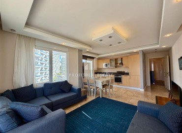 Меблированная квартира 1+1, 85м², с двумя балконами в уютном комплексе тихого района Алании – Джикджилли ID-18822 фото-2