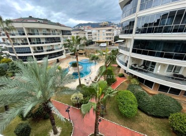 Элегантная квартира 2+1, 120м², с большими огромным балконом, в комфортабельном комплексе района Оба, Алания ID-18827 фото-1