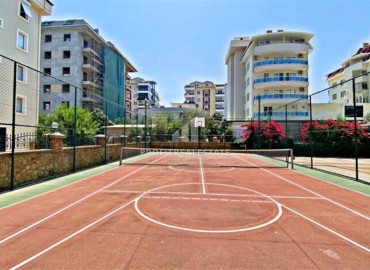 Элегантная квартира 2+1, 120м², с большими огромным балконом, в комфортабельном комплексе района Оба, Алания ID-18827 фото-14