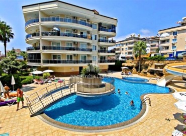 Элегантная квартира 2+1, 120м², с большими огромным балконом, в комфортабельном комплексе района Оба, Алания ID-18827 фото-17