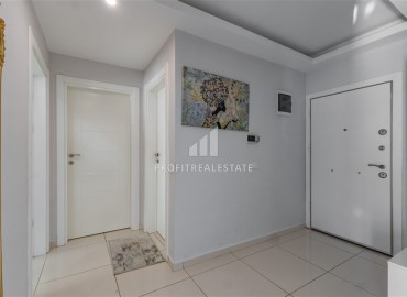 Видовая меблированная трехкомнатная квартира, 115м² в уютном комплексе на центральной улице Махмутлара в 300м от моря ID-18828 фото-6