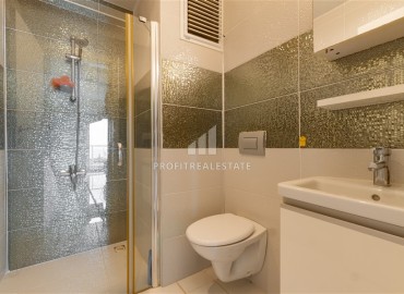 Видовая меблированная трехкомнатная квартира, 115м² в уютном комплексе на центральной улице Махмутлара в 300м от моря ID-18828 фото-12