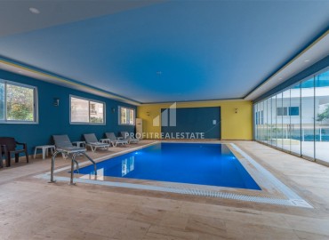 Видовая меблированная трехкомнатная квартира, 115м² в уютном комплексе на центральной улице Махмутлара в 300м от моря ID-18828 фото-16