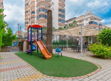 Видовая меблированная трехкомнатная квартира, 115м² в уютном комплексе на центральной улице Махмутлара в 300м от моря ID-18828 фото-19