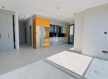 Новая видовая трехкомнатная квартира, 105м², в элитном комплексе на первой береговой линии в Каргыджаке, Алания ID-17156 фото-2