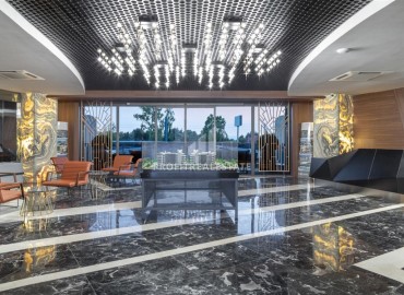 Новая видовая трехкомнатная квартира, 105м², в элитном комплексе на первой береговой линии в Каргыджаке, Алания ID-17156 фото-12