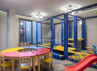 Новая видовая трехкомнатная квартира, 105м², в элитном комплексе на первой береговой линии в Каргыджаке, Алания ID-17156 фото-16