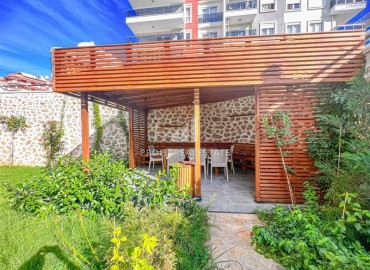 Квартира с одной спальней, 63м², в строящемся комплексе, в 550м от моря в районе Тосмур, Алания ID-14187 фото-16