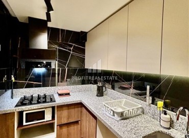 Газифицированная квартира 1+1, 55м², с дизайнерским интерьером в комплексе 2024 года с бассейном в районе Коньяалты, Анталия ID-18829 фото-4