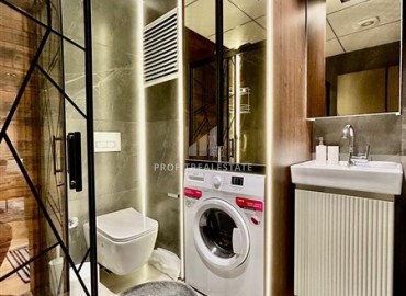 Газифицированная квартира 1+1, 55м², с дизайнерским интерьером в комплексе 2024 года с бассейном в районе Коньяалты, Анталия ID-18829 фото-6