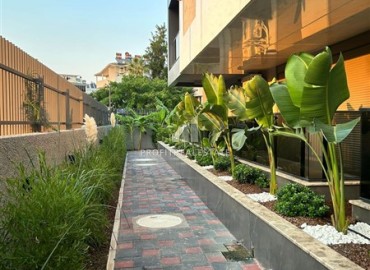 Газифицированная квартира 1+1, 55м², с дизайнерским интерьером в комплексе 2024 года с бассейном в районе Коньяалты, Анталия ID-18829 фото-13