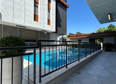 Газифицированная квартира 1+1, 55м², с дизайнерским интерьером в комплексе 2024 года с бассейном в районе Коньяалты, Анталия ID-18829 фото-14