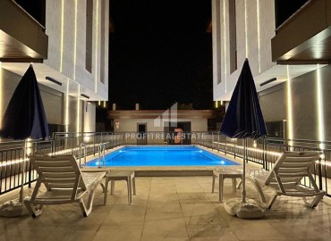 Газифицированная квартира 1+1, 55м², с дизайнерским интерьером в комплексе 2024 года с бассейном в районе Коньяалты, Анталия ID-18829 фото-15