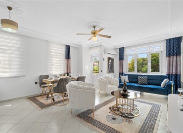 Трехкомнатная квартира, 90м², с элегантным интерьером в доме городского типа, в 300м от моря в центре Алании, Джумхуриет ID-18830 фото-3