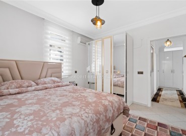 Трехкомнатная квартира, 90м², с элегантным интерьером в доме городского типа, в 300м от моря в центре Алании, Джумхуриет ID-18830 фото-17