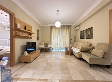 Меблированная трехкомнатная квартира, 100м², с потрясающими видами в элитном комплексе Каргыджака, Алания ID-18832 фото-2