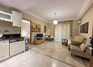 Меблированная трехкомнатная квартира, 100м², с потрясающими видами в элитном комплексе Каргыджака, Алания ID-18832 фото-4