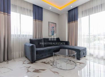 Стильные апартаменты 1+1 с дизайнерским интерьером, 55м², в комплексе премиум класса в Махмутларе, Алания ID-18835 фото-7