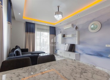 Стильные апартаменты 1+1 с дизайнерским интерьером, 55м², в комплексе премиум класса в Махмутларе, Алания ID-18835 фото-8