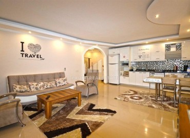 Элегантная трехкомнатная квартира, 105м², в комплексе с обширной инфраструктурой в районе Алании Тосмур ID-18837 фото-2