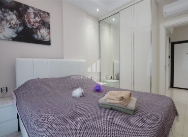 Современная двухкомнатная квартира, 50м² в комплексе с зимним бассейном в 900м от пляжа Инджекум в Авсалларе ID-18838 фото-8