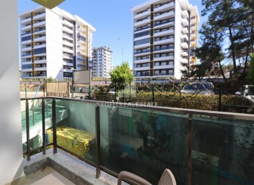 Современная двухкомнатная квартира, 50м² в комплексе с зимним бассейном в 900м от пляжа Инджекум в Авсалларе ID-18838 фото-10