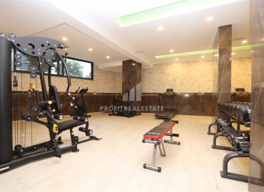 Современная двухкомнатная квартира, 50м² в комплексе с зимним бассейном в 900м от пляжа Инджекум в Авсалларе ID-18838 фото-14