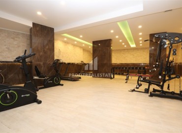 Современная двухкомнатная квартира, 50м² в комплексе с зимним бассейном в 900м от пляжа Инджекум в Авсалларе ID-18838 фото-15