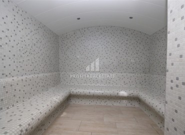 Современная двухкомнатная квартира, 50м² в комплексе с зимним бассейном в 900м от пляжа Инджекум в Авсалларе ID-18838 фото-16