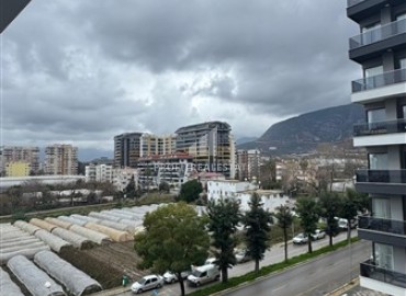 Апартаменты с одной спальней, 50м², в новом комплексе с инфраструктурой в 350м от моря в Махмутларе, Алания ID-18839 фото-11