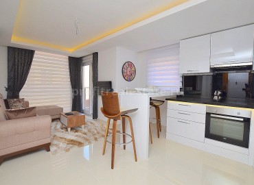 Квартира в Алании, Турция, мебель, 50 кв.м. ID-1478 фото-2