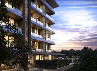 Новый инвестиционный проект с хорошей инфраструктурой, квартиры 55-232м², в 300м от моря в районе Кестель, Алания ID-18844 фото-3