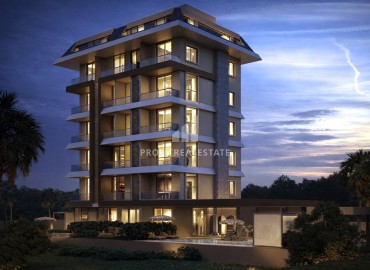 Новый инвестиционный проект с хорошей инфраструктурой, квартиры 55-232м², в 300м от моря в районе Кестель, Алания ID-18844 фото-6