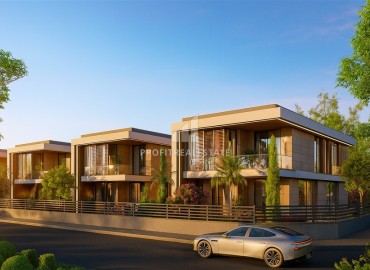 Проект фешенебельных вилл 4+1, 235м², на начальной стадии строительства в районе Анталии Дошемеалты под гражданство ID-18845 фото-1